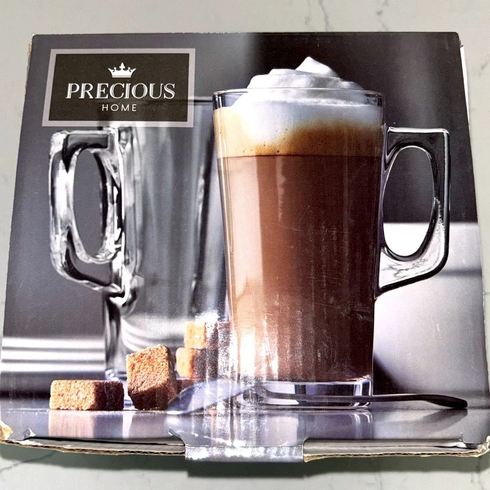 BRAND NEW Irish Coffee / Latte Ariella Collection set of 4
